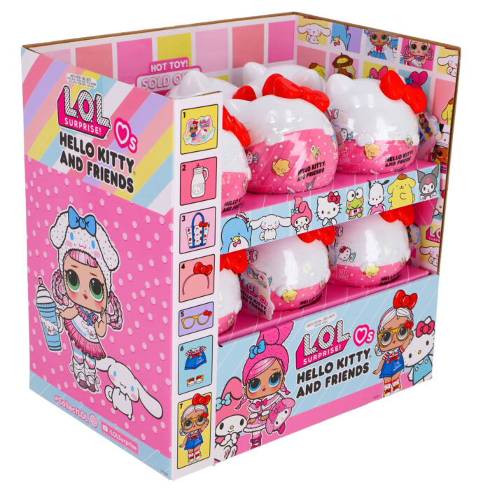 L.O.L. Surprise Loves Hello Kitty & Friends Tots Core Characters Assortiment - Afbeelding 2