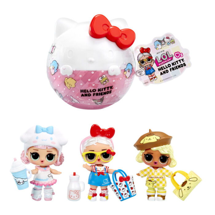 L.O.L. Surprise Loves Hello Kitty & Friends Tots Core Characters Assortiment - Afbeelding 4