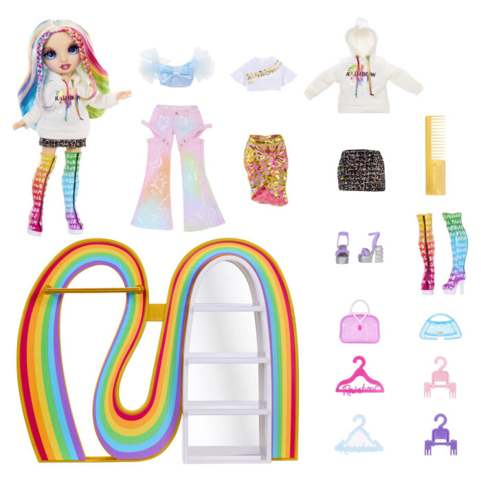 Rainbow High Amayas Rainbow Closet Playset - Afbeelding 6