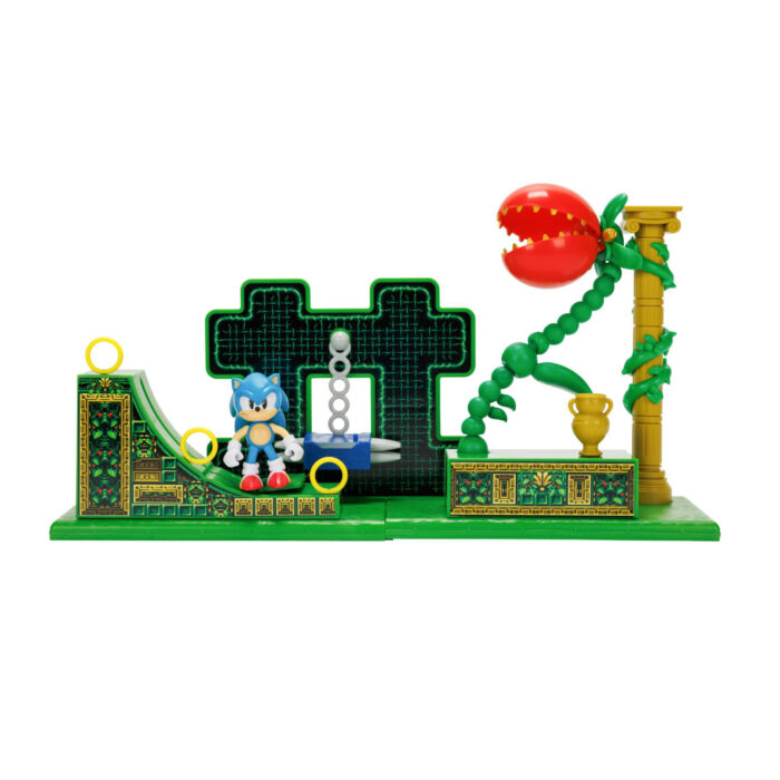 Sonic Speedway Zone speelset inclusief 6,5 cm figuur - Afbeelding 3