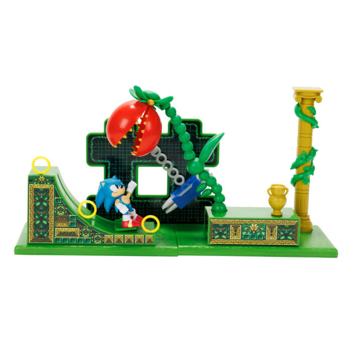 Sonic Speedway Zone speelset inclusief 6,5 cm figuur - Afbeelding 4