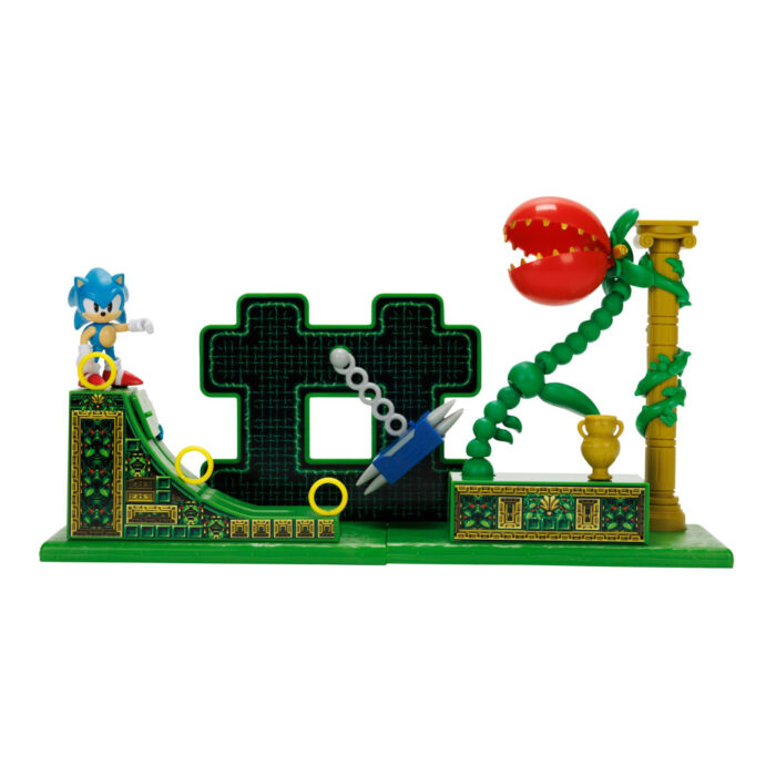 Sonic Speedway Zone speelset inclusief 6,5 cm figuur - Afbeelding 5