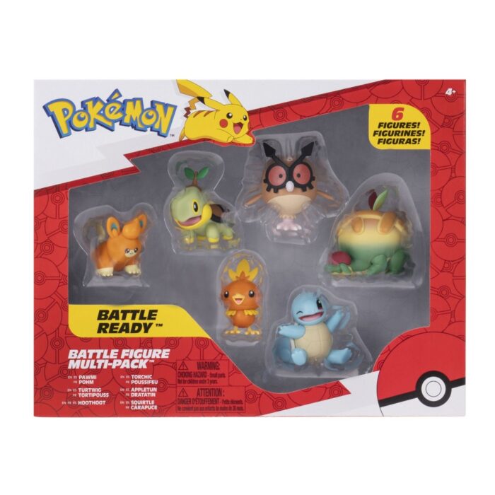 Pokémon Battle Figuren 6 Pack