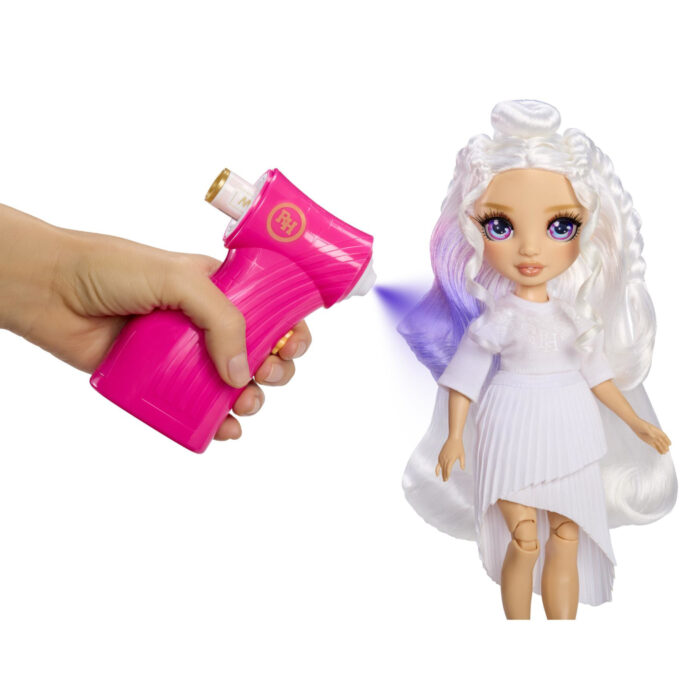 Rainbow High Air Brush & Create Fashion Doll Purple Eyes - Afbeelding 5