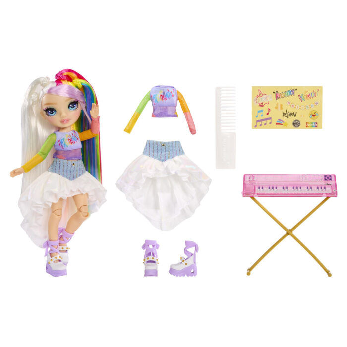 Rainbow High New Jr High Fashion Doll Amaya - Afbeelding 3