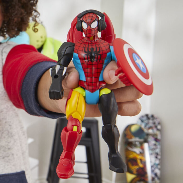 Mixmashers Spiderman basic figure - Afbeelding 3