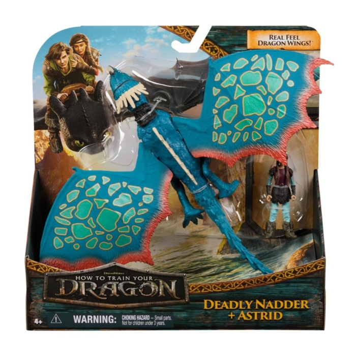 How To Train Your Dragon Dragon And Viking Nadder & Astrid