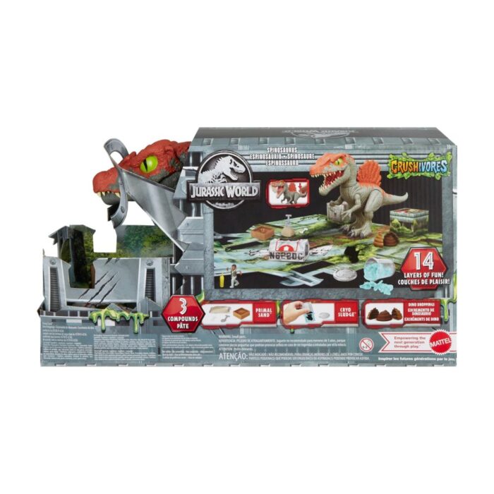 Jurassic World Crishivores Cage Crasher Spinosaurus