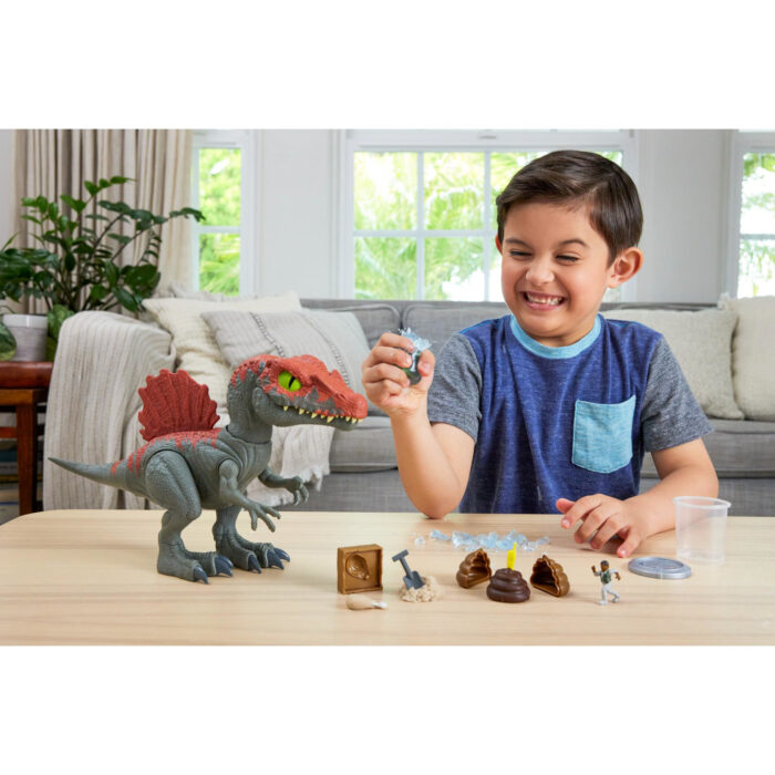 Jurassic World Crishivores Cage Crasher Spinosaurus - Afbeelding 5