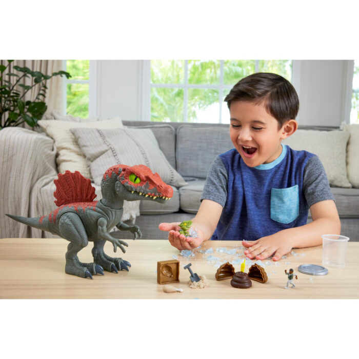 Jurassic World Crishivores Cage Crasher Spinosaurus - Afbeelding 6