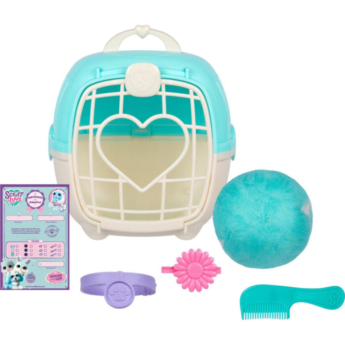 Scruff a Luvs knuffel pet single blauw - Afbeelding 4