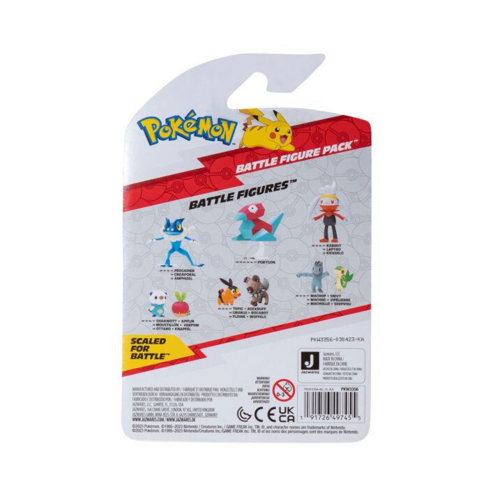 Pokémon  Battle Figuren 2 Pack 3 Assorti - Afbeelding 4