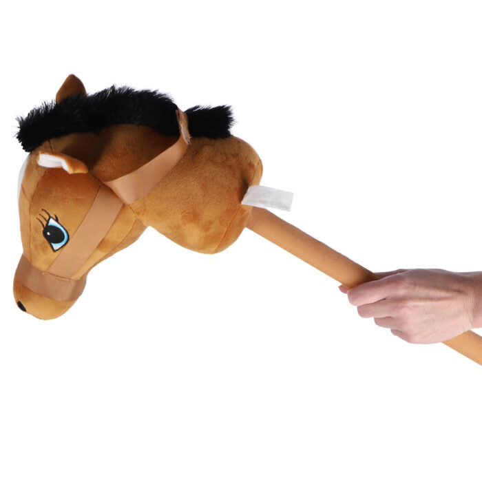 Pluchiez pluche stokpaardje 70 cm - Afbeelding 3