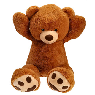 Pluchiez pluche beer zittend 120 cm - Afbeelding 4