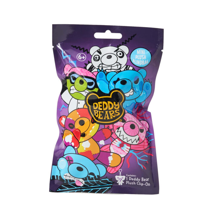 Deddy Bears pluche met clip serie 3 blind bag 10 cm - Afbeelding 2