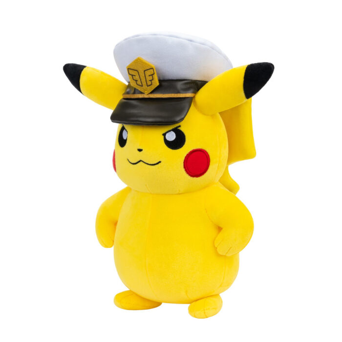 Pokémon 20 Cm Pluche Captain Pikachu - Afbeelding 2