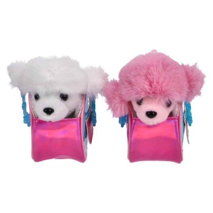 Pluchiez poedel hondje in tasje