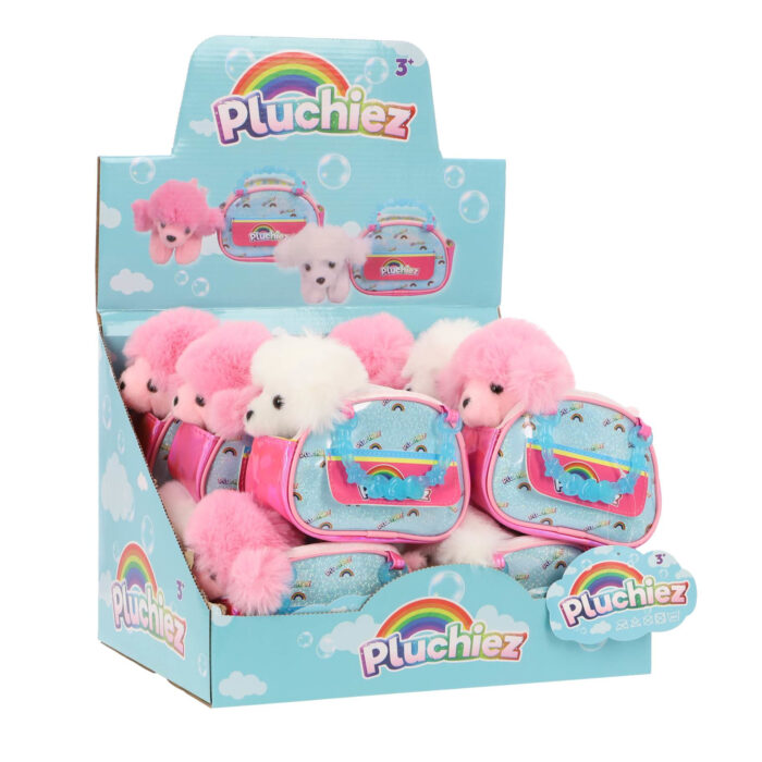 Pluchiez poedel hondje in tasje - Afbeelding 2