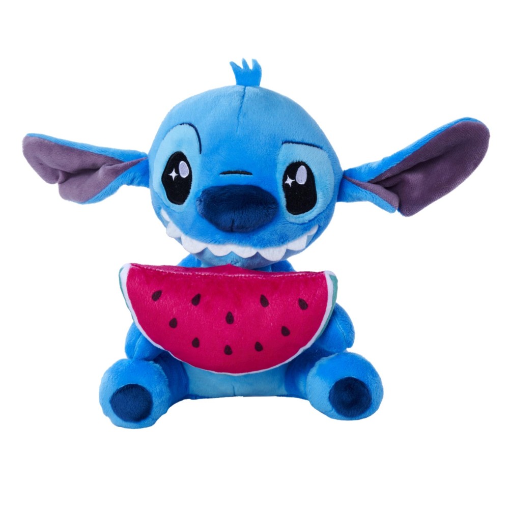 Stitch Pluche 25 Cm Stitch Met Watermeloen