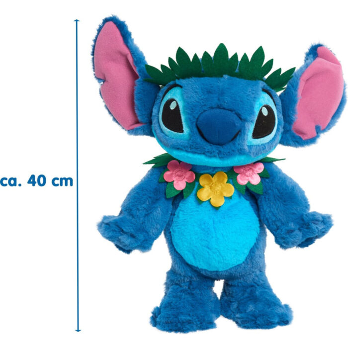 Stitch pluche 38 cm dansen en zingen - Afbeelding 4