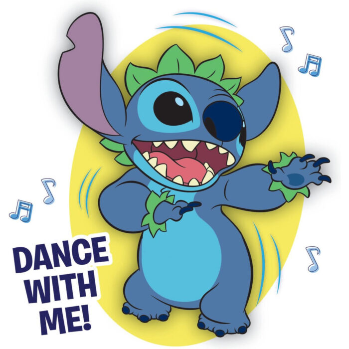 Stitch pluche 38 cm dansen en zingen - Afbeelding 5