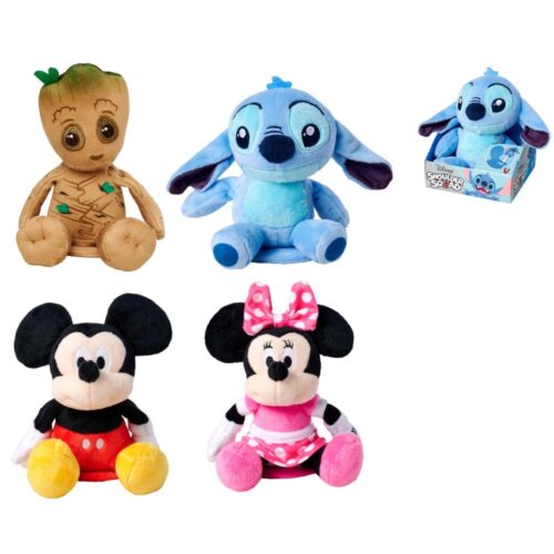 Disney Pluche Schouder Vriendje 12 Cm 4  Assorti