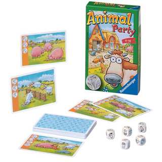 Ravensburger Animal Party Pocket - Reisspel - Afbeelding 4
