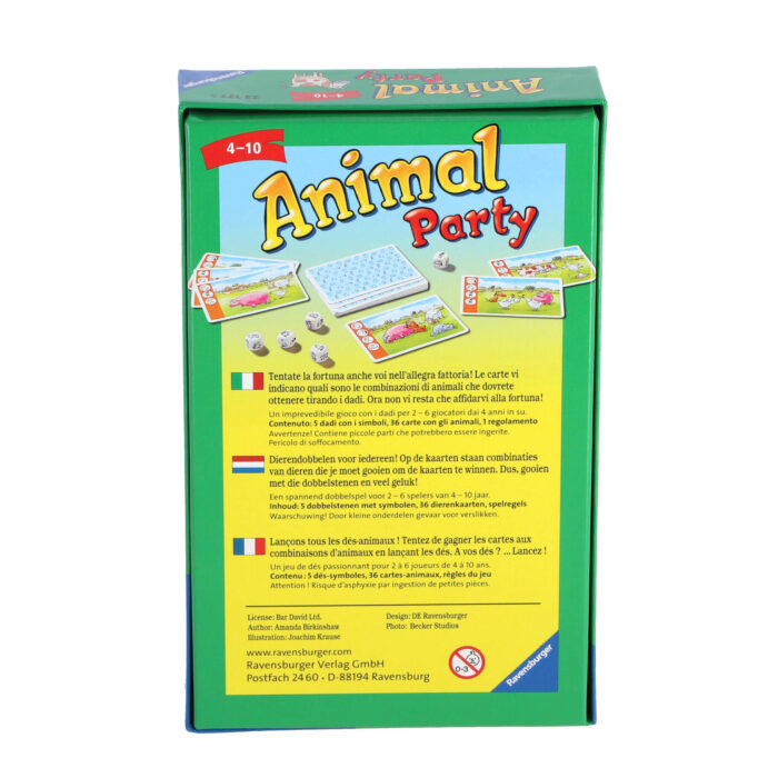 Ravensburger Animal Party Pocket - Reisspel - Afbeelding 5