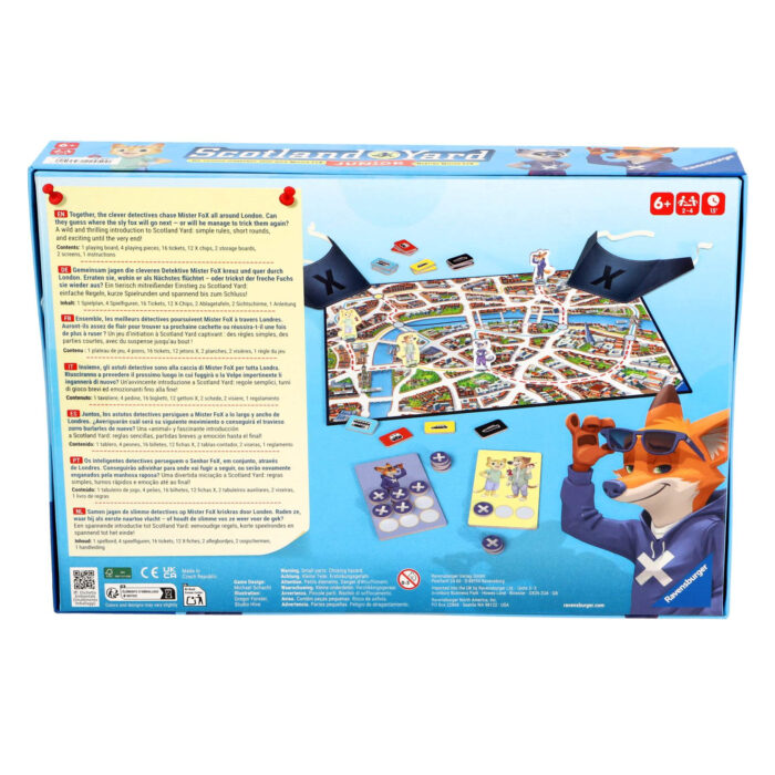 Ravensburger Scotland Yard Junior - Kinderspel - Afbeelding 5
