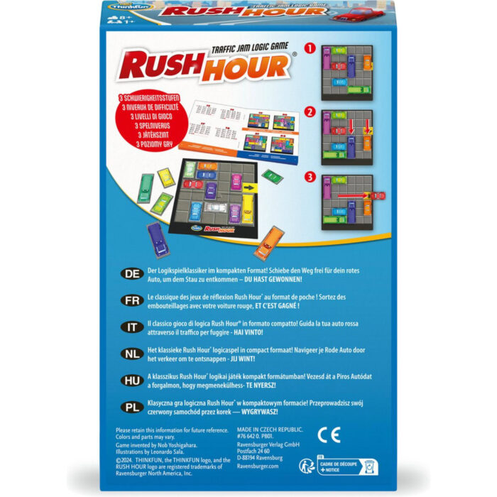 Ravensburger Spel Rush Hour Bring Along Pocket - Afbeelding 3