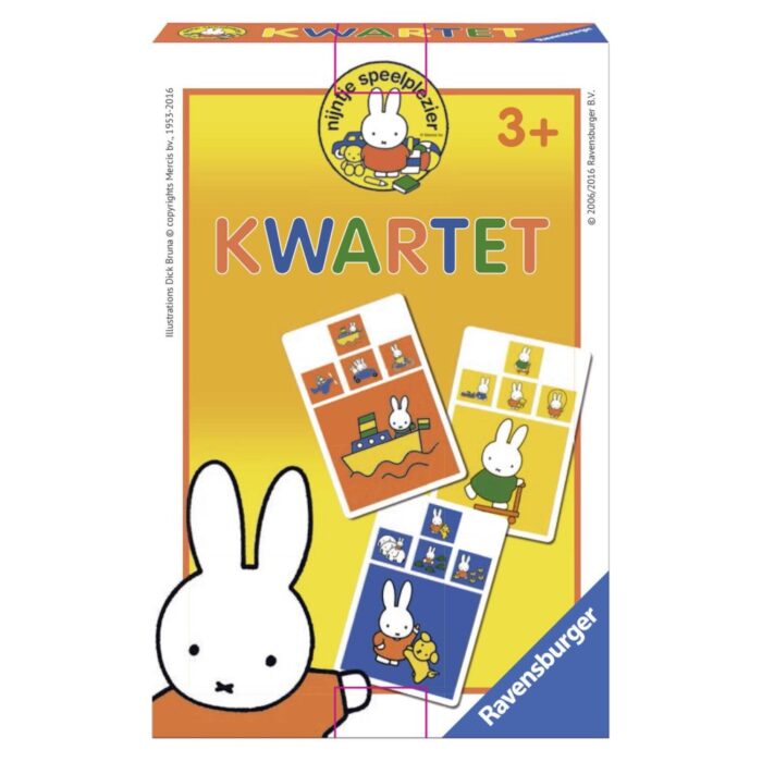 Ravensburger Nijntje Ontdekt De Wereld Kwartet