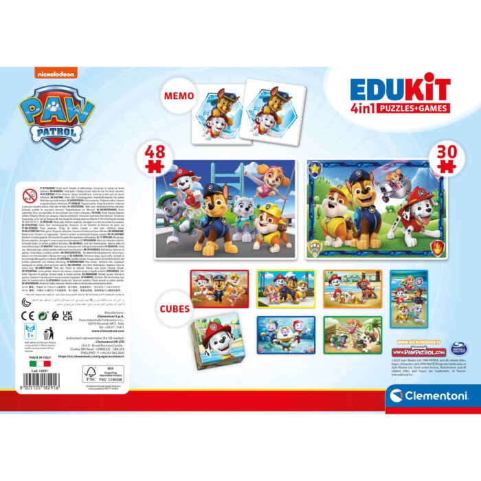 Clementoni edukit 4in1 paw patrol - Afbeelding 4