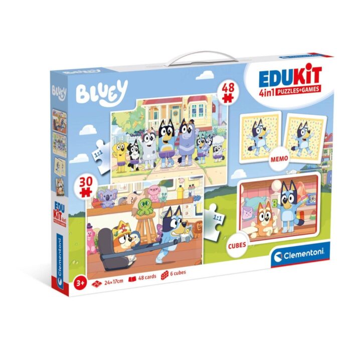 Spel edukit 4 in 1 Bluey