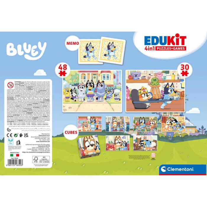 Spel edukit 4 in 1 Bluey - Afbeelding 6