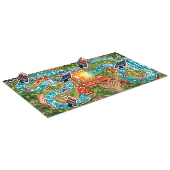 Spel Efteling Ganzenbord Piraña wildwaterspel - Afbeelding 2