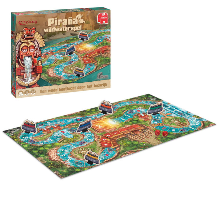 Spel Efteling Ganzenbord Piraña wildwaterspel - Afbeelding 3