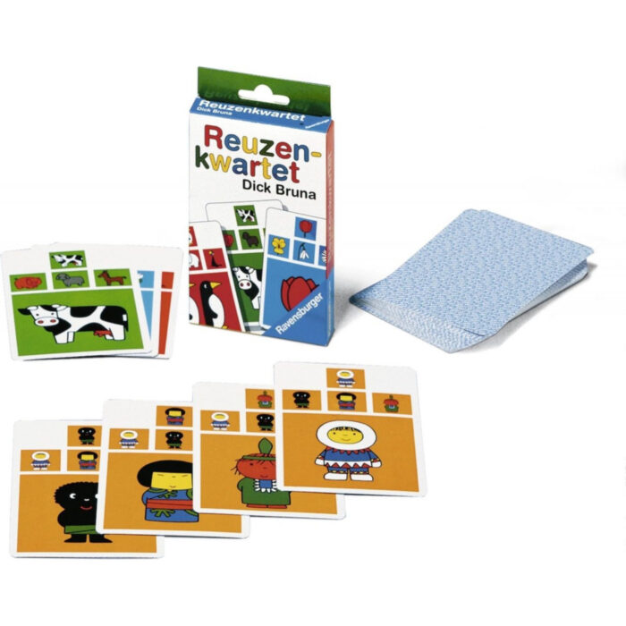 Ravensburger Reuzenkwartet Dick Bruna - Kaartspel - Afbeelding 2