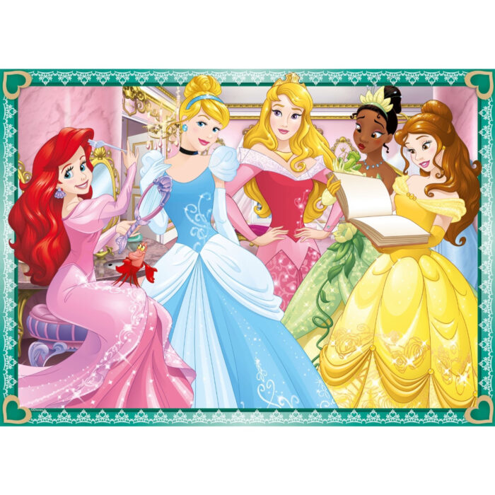 Puzzel Ravensburger Disney Princess 4 in1 100 stukjes - Afbeelding 2