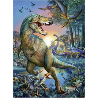Ravensburger Puzzel Reus Uit De Oertijd Dino 150 XXL - Afbeelding 2
