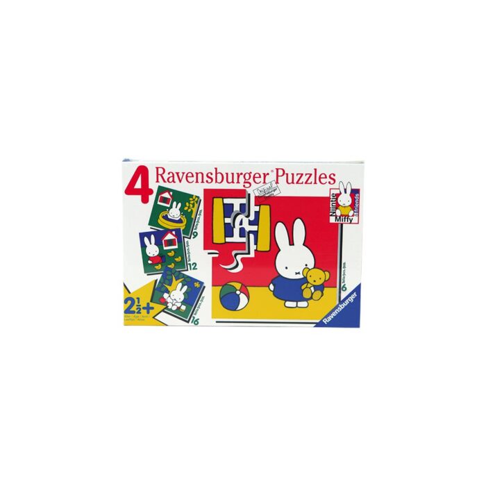 Ravensburger puzzel Nijntje 6+9+12+16 Stukjes