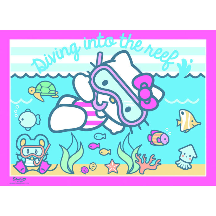 Puzzel Hello Kitty 4 in 1 100 stukjes - Afbeelding 3