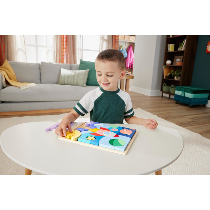 Fisher Price Hout Vormen Puzzel - Afbeelding 5
