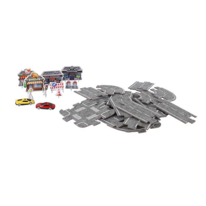 Wegenpuzzel 22-Delig - Afbeelding 4