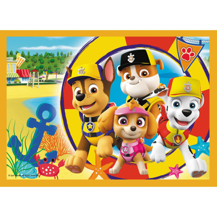 Puzzel Paw Patrol 4 in 1 - Afbeelding 2