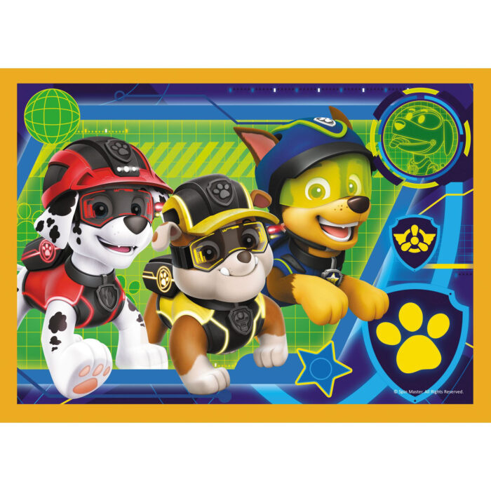 Puzzel Paw Patrol 4 in 1 - Afbeelding 4