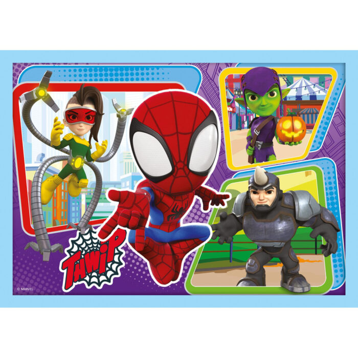 Puzzel Spidey and Friends 4 in 1 - Afbeelding 5