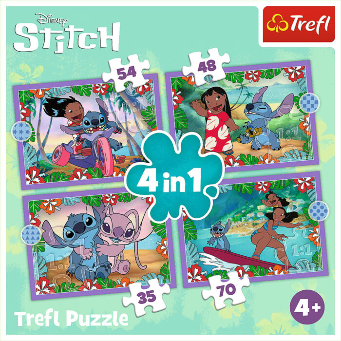 Puzzel Stitch 4 in 1 - Afbeelding 6