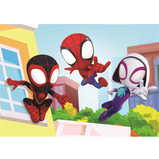 Clementoni spidey and his amazing friends puzzel 2 x 20 stukjes - Afbeelding 2