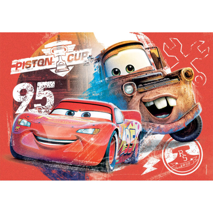 Clementoni Puzzel 2x20 Stukjes Cars Disney - Afbeelding 2