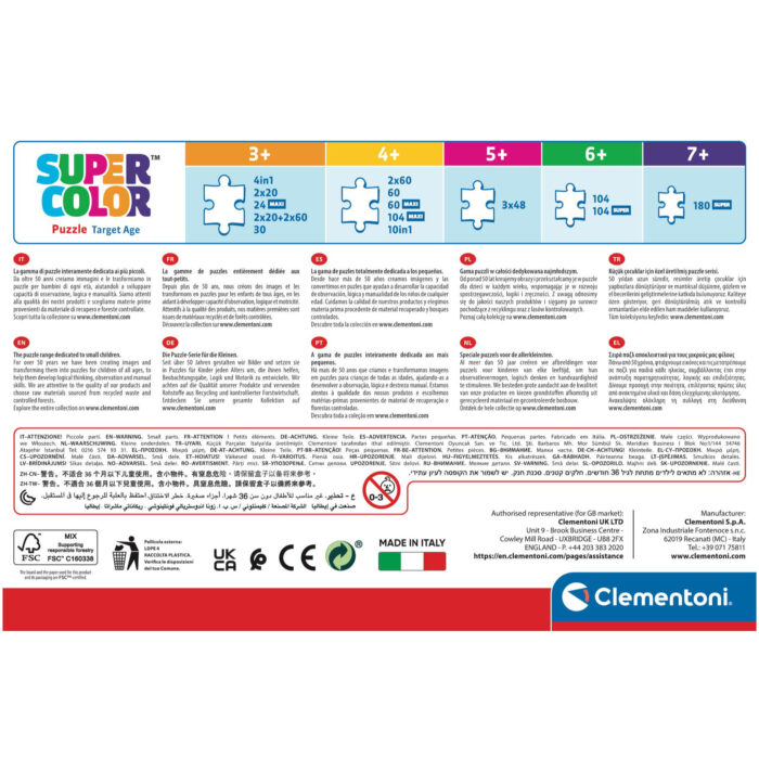 Clementoni Puzzel 2x20 Stukjes Cars Disney - Afbeelding 5